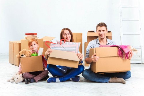Local movers helping with a residential move near Winchmore Hill