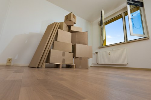 Removal team planning a move in Winchmore Hill